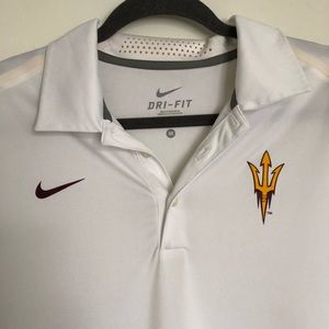 Nike | Shirts | Asu White Drifit Nike 